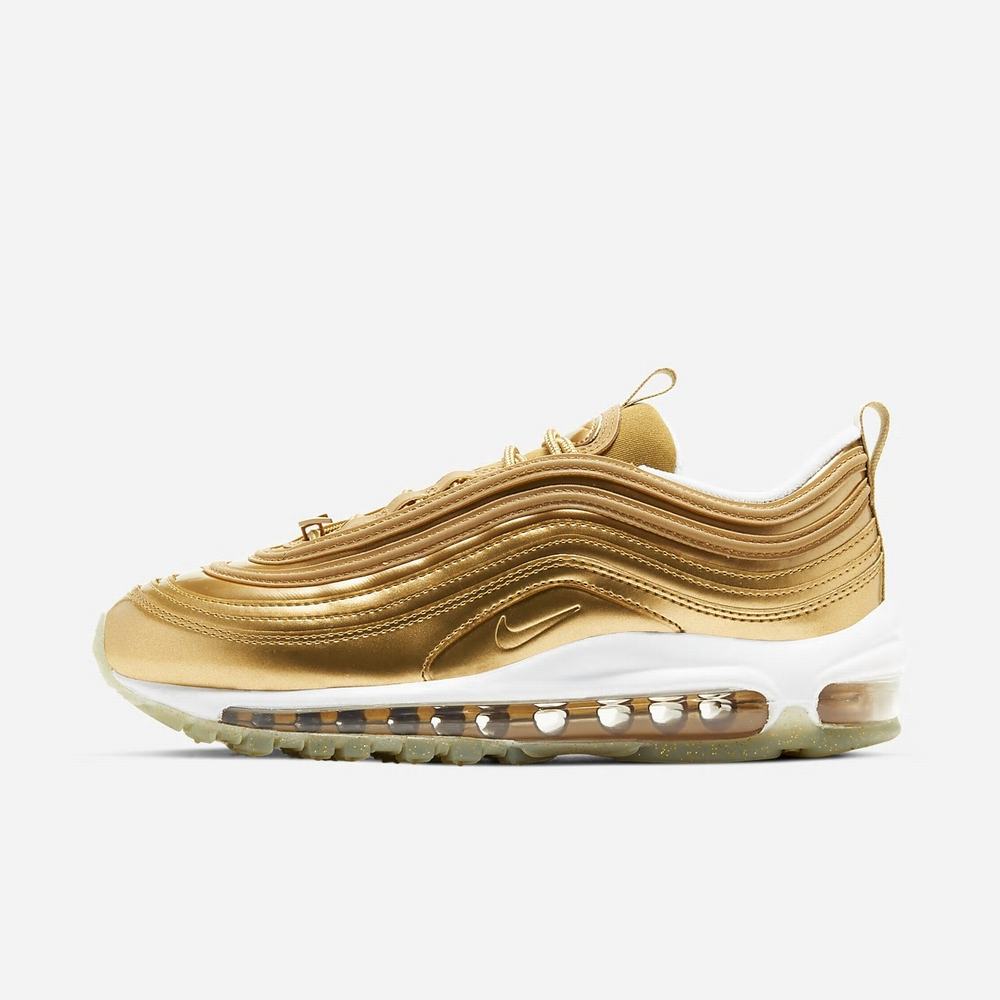 Sneakers Nike Air Max 97 LX Doré 2160-937 Metallic Gold/White/Metallic Gold Femme | HXU-26313941